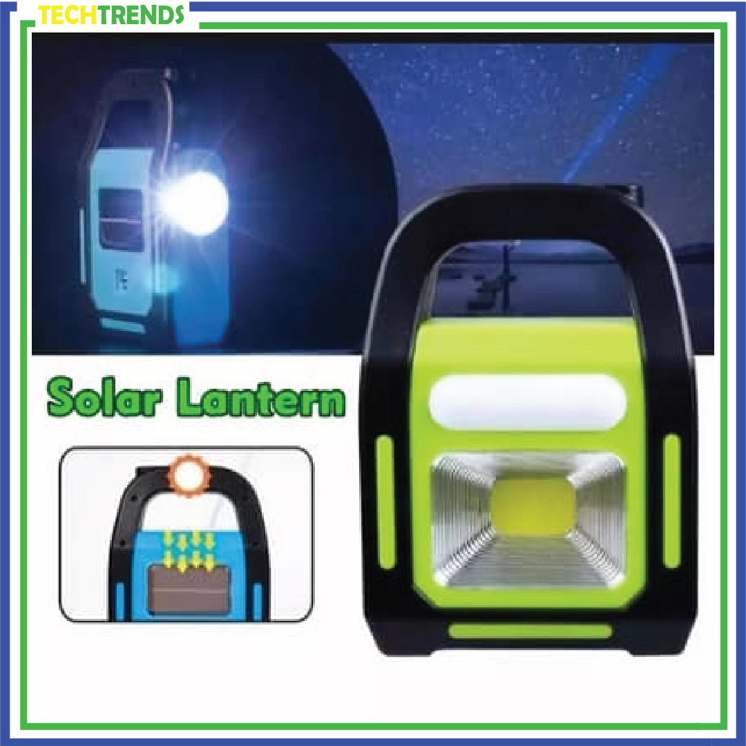 Solar and Rechargeable Emergency Light