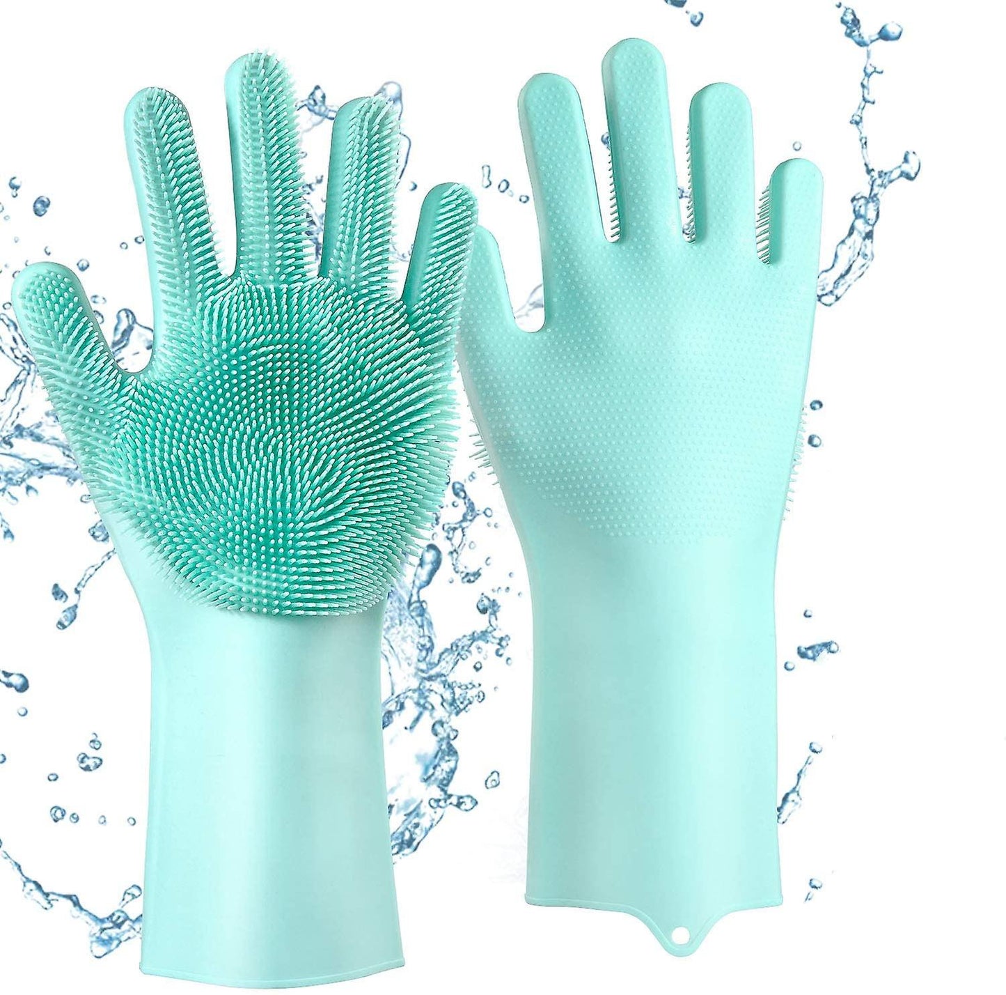 2PC Reusable Silicone Magic Washing Gloves